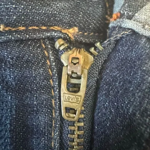 Levi’s Men’s Dark Blue Denim Carpenter Jeans Size 29 X 29 Classic Iconic Cotton - Picture 6 of 12